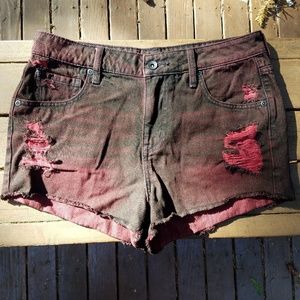Blackheart High Rise Mini Shorts
